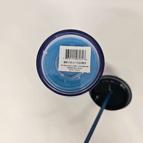 Starbucks Siren 2021 Mermaid Color Changing Tumbler with Straw 24oz Holiday LE - Picture 5 of 7